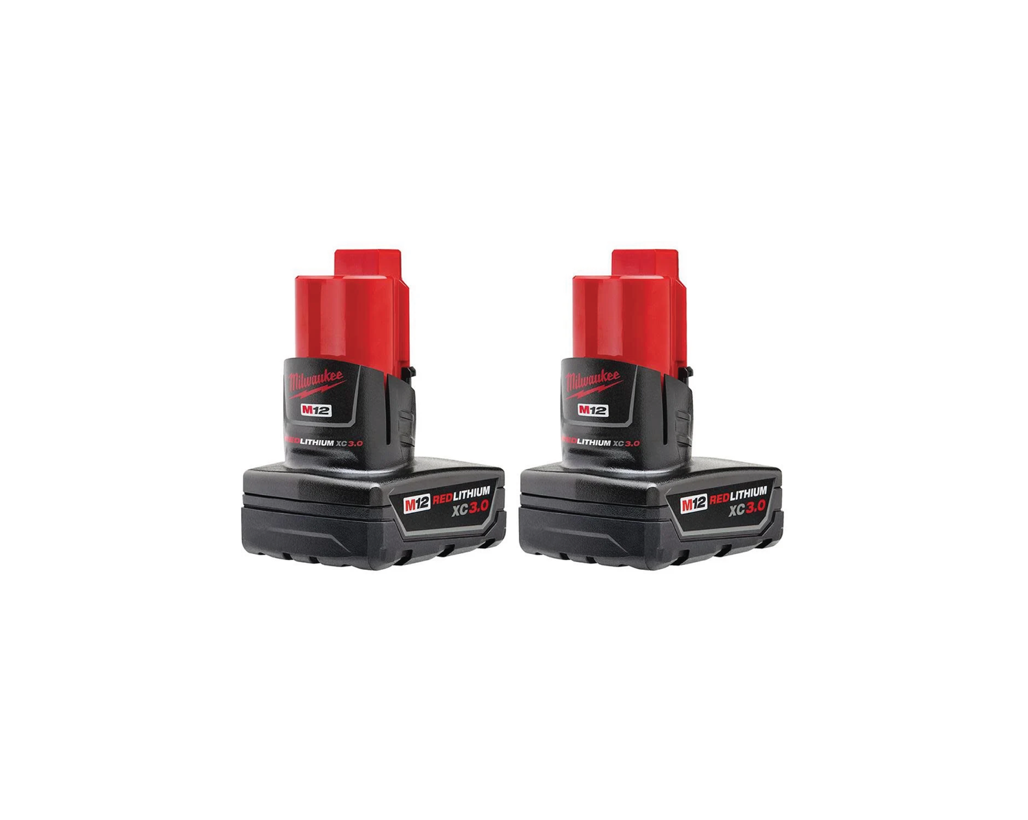 M12 12-Volt Lithium-Ion XC Extended Capacity 3.0 Ah Battery Pack (2-Pack) | 48-11-2412 - Cable Connection & Supply 