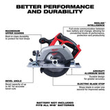 M18 18V Lithium-Ion Cordless 6-1/2 in. Circular Saw (Tool-Only) | 2630-20 - Cable Connection & Supply 