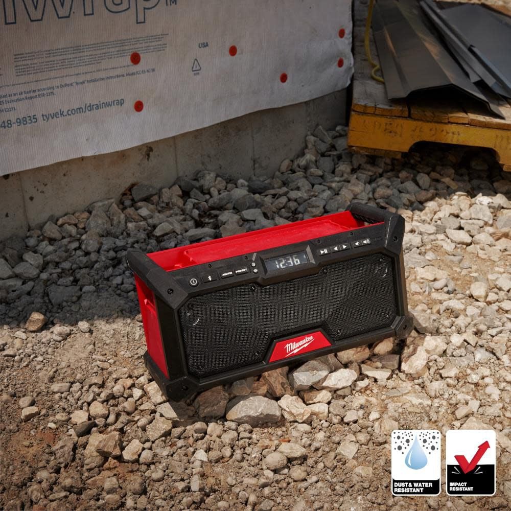 M18 18V Lithium-Ion Cordless Jobsite Radio | 2952-20 - Cable Connection & Supply 
