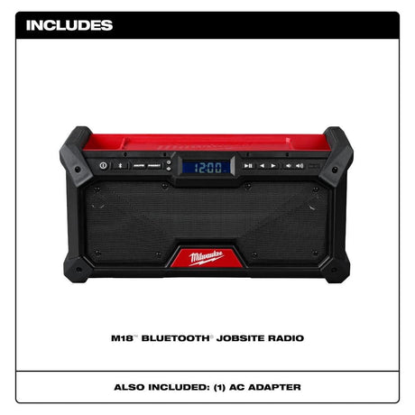 M18 18V Lithium-Ion Cordless Jobsite Radio | 2952-20 - Cable Connection & Supply 