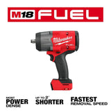 M18 FUEL 18V Lithium-Ion Brushless Cordless 1/2 in. Impact Wrench with Friction Ring (Tool-Only) | 2967-20 - Cable Connection & Supply 