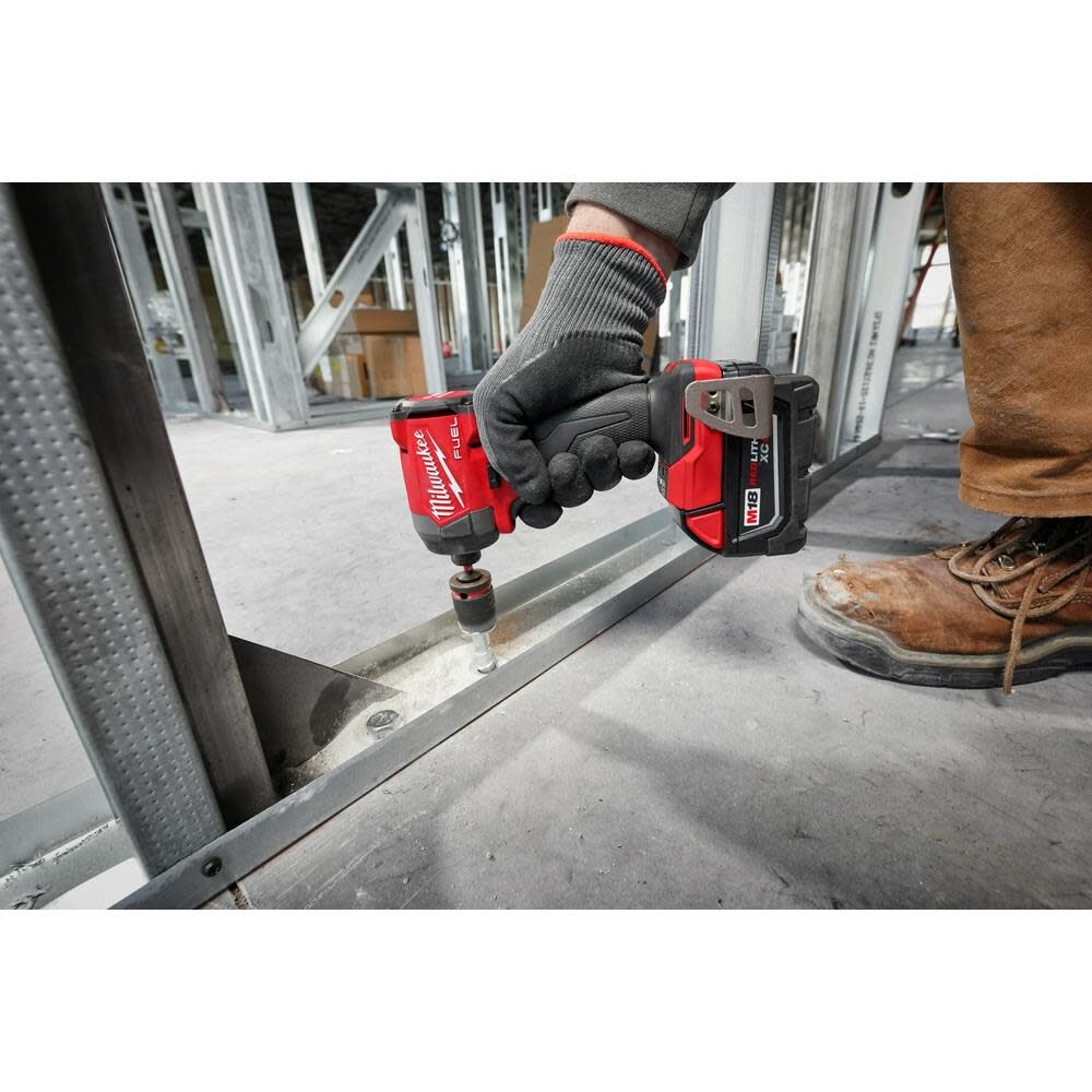 Milwaukee M18 FUEL 1/4inch Hex Impact Driver (Bare Tool) | 2953-20 - Cable Connection & Supply 