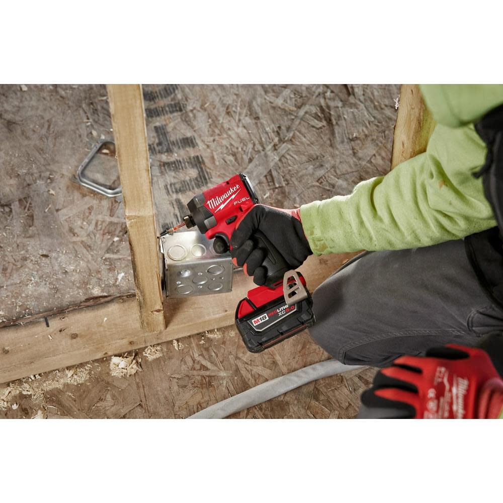 Milwaukee M18 FUEL 1/4inch Hex Impact Driver (Bare Tool) | 2953-20 - Cable Connection & Supply 