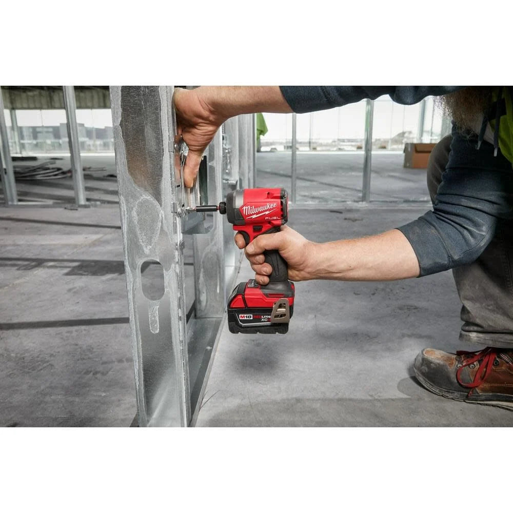 Milwaukee M18 FUEL 1/4inch Hex Impact Driver (Bare Tool) | 2953-20 - Cable Connection & Supply 