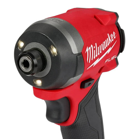 M18 FUEL 18V Lithium-Ion Brushless Cordless 1/4 in. Hex Impact Driver Kit with Two 5.0Ah Batteries Charger Hard Case | 2953-22 - Cable Connection & Supply 