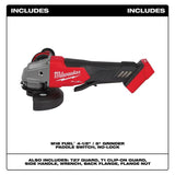 M18 FUEL 18V Lithium-Ion Brushless Cordless 4-1/2 in./5 in. Grinder w/Paddle Switch (Tool-Only) | 2880-20 - Cable Connection & Supply 