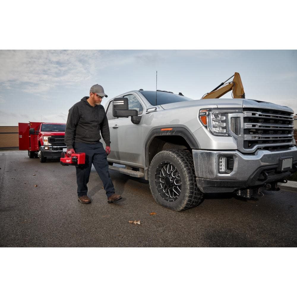 M18 18-Volt Lithium-Ion Cordless Electric Portable Inflator (Tool-Only) | 2848-20 - Cable Connection & Supply 