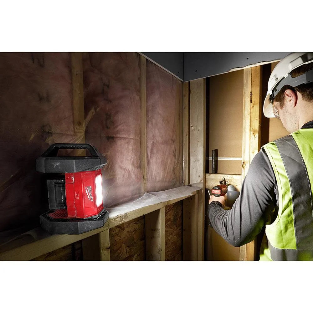 M18 ROVER 18-Volt Lithium-Ion Cordless 1500 Lumens LED Flood Light (Tool-Only) | 2361-20 - Cable Connection & Supply 