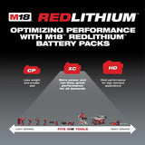 M18 18-Volt Lithium-Ion XC Extended Capacity 5.0 Ah Battery Pack (2-Pack) | 48-11-1852 - Cable Connection & Supply 
