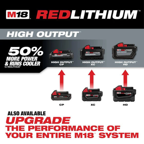 M18 18-Volt Lithium-Ion XC Extended Capacity 5.0 Ah Battery Pack (2-Pack) | 48-11-1852 - Cable Connection & Supply 