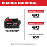 M18 18-Volt Lithium-Ion XC Extended Capacity 5.0 Ah Battery Pack (2-Pack) | 48-11-1852 - Cable Connection & Supply 