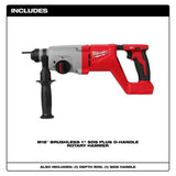 M18 18V Lithium-Ion Brushless Cordless 1 in. SDS-Plus D-Handle Rotary Hammer (Tool-Only) | 2613-20 - Cable Connection & Supply 