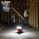Milwaukee M18 ROVER Dual Power Triple-Panel Flood & Area Light (Bare Tool) | 2368-20 - Cable Connection & Supply 