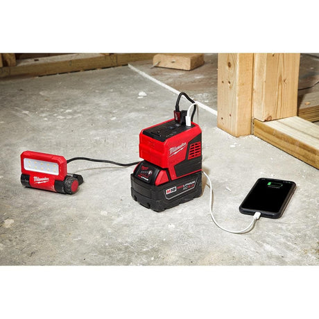 M18 18-Volt Lithium-Ion TOP-OFF 175-Watt Powered Compact Inverter for M18 Batteries (Tool-Only) | 2846-20 - Cable Connection & Supply 