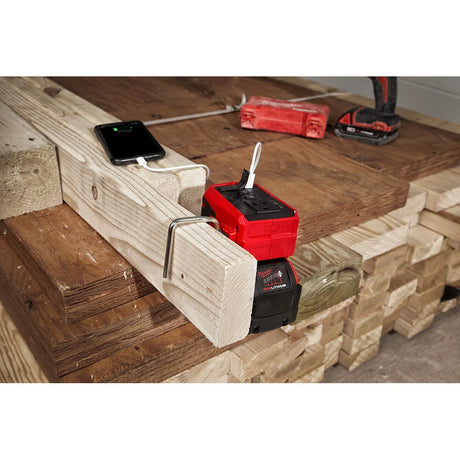M18 18-Volt Lithium-Ion TOP-OFF 175-Watt Powered Compact Inverter for M18 Batteries (Tool-Only) | 2846-20 - Cable Connection & Supply 