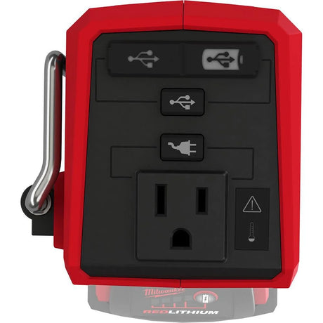 M18 18-Volt Lithium-Ion TOP-OFF 175-Watt Powered Compact Inverter for M18 Batteries (Tool-Only) | 2846-20 - Cable Connection & Supply 