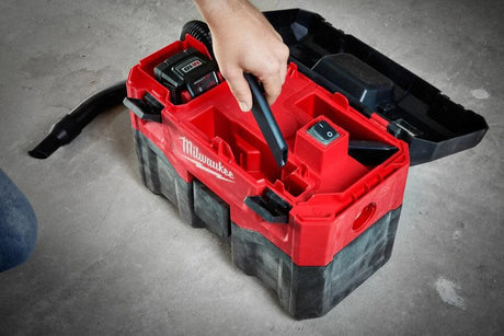 M18 18-Volt 2 Gal. Lithium-Ion Cordless Wet/Dry Vacuum (Vacuum-Only) | 0880-20 - Cable Connection & Supply 
