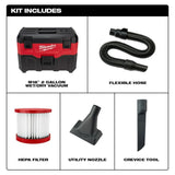 M18 18-Volt 2 Gal. Lithium-Ion Cordless Wet/Dry Vacuum (Vacuum-Only) | 0880-20 - Cable Connection & Supply 