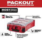 PACKOUT 5-Compartments Small Parts Organizer | 48-22-8435 - Cable Connection & Supply 