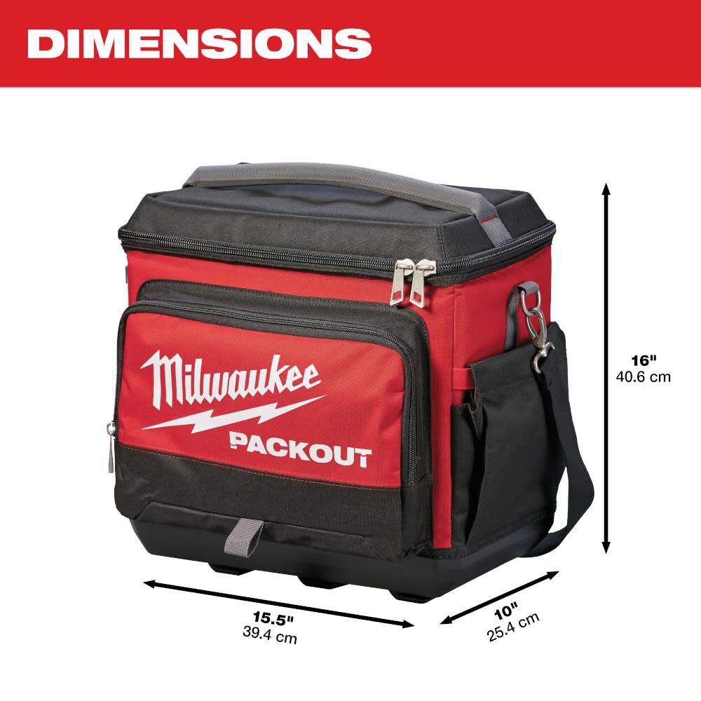 15.75 in. PACKOUT Cooler Bag |	48-22-8302 - Cable Connection & Supply 