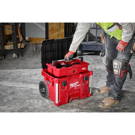 PACKOUT 22 in. Rolling Modular Tool Box LP Handle | 48-22-8427 - Cable Connection & Supply 