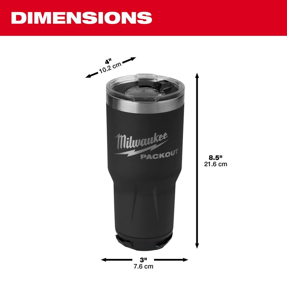 PACKOUT 30 oz. Tumbler | 48-22-8393 - Cable Connection & Supply 