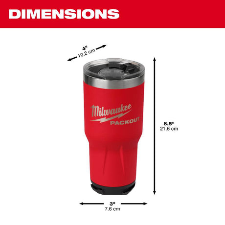 PACKOUT 30 oz. Tumbler | 48-22-8393 - Cable Connection & Supply 