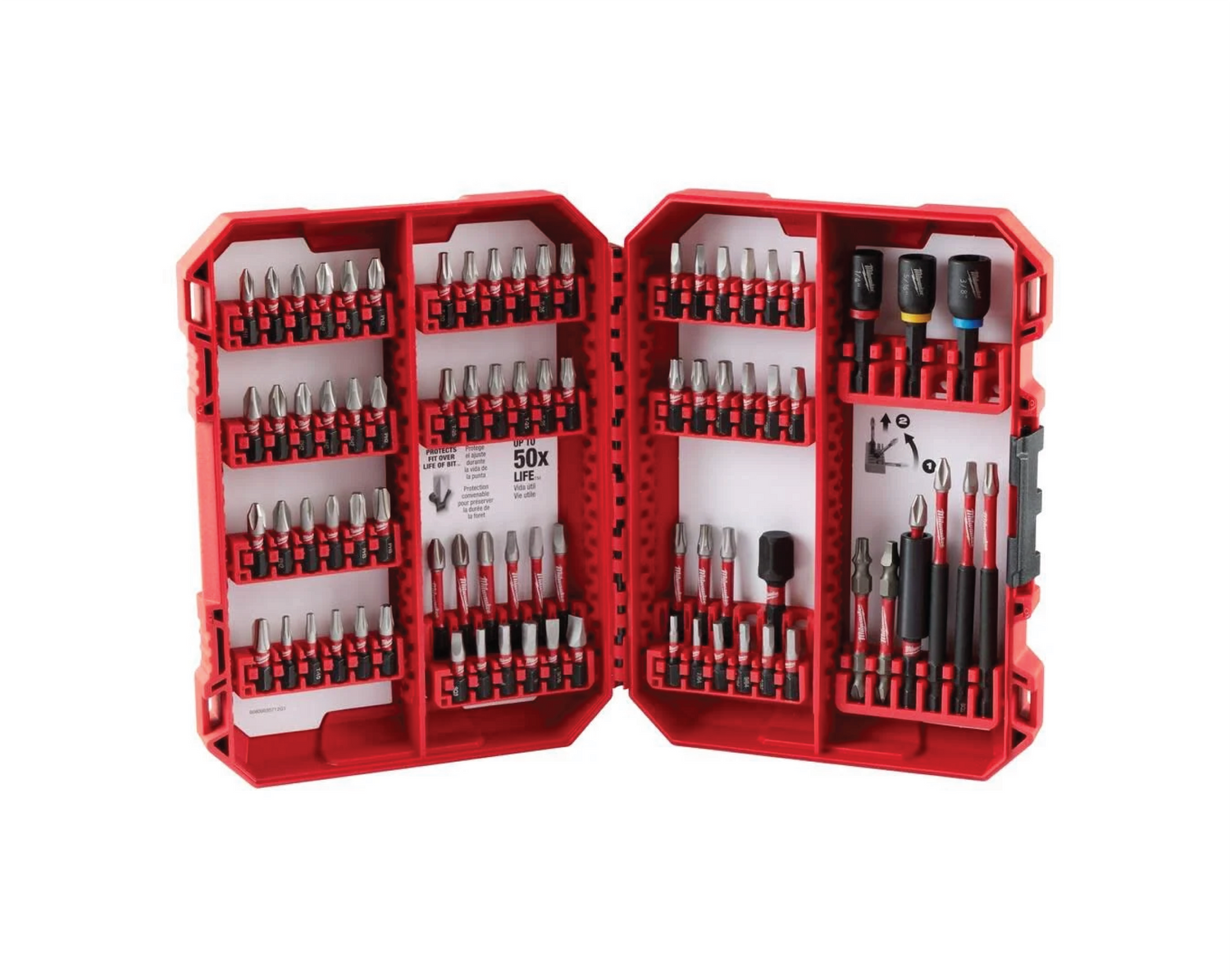 SHOCKWAVE Impact-Duty Alloy Steel Screw Driver Bit Set (80-Piece) | 48-32-4094 - Cable Connection & Supply 