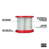 Milwaukee M18/M12 HEPA Wet/Dry Vacuum Filter | 49-90-1900