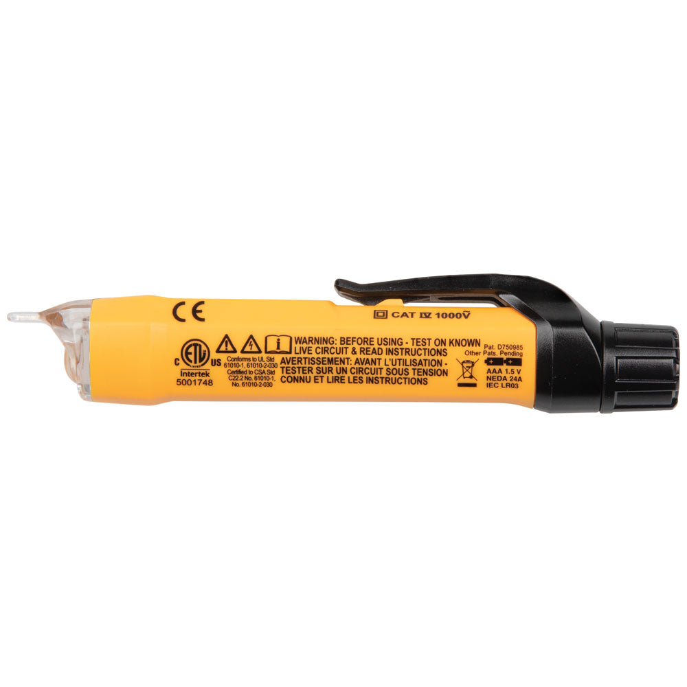 Dual Range Non-Contact Voltage Tester with Flashlight, 12 - 1000V AC | NCVT3P - Cable Connection & Supply 