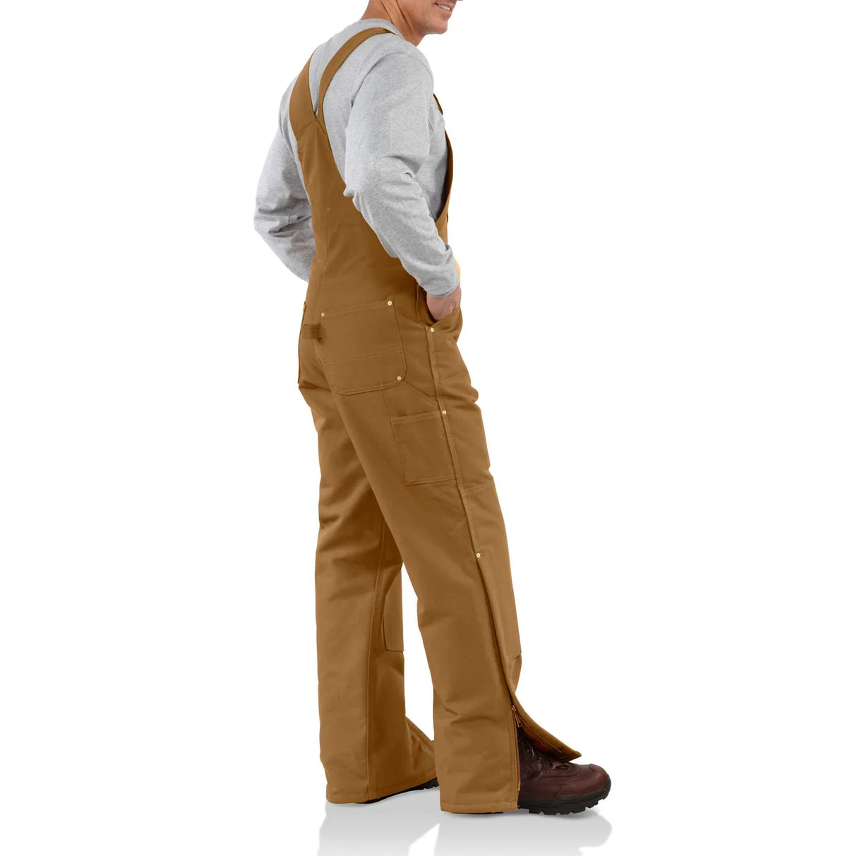 Carhartt Quilt Lined Duck Bib Overal | R02 - Cable Connection & Supply 