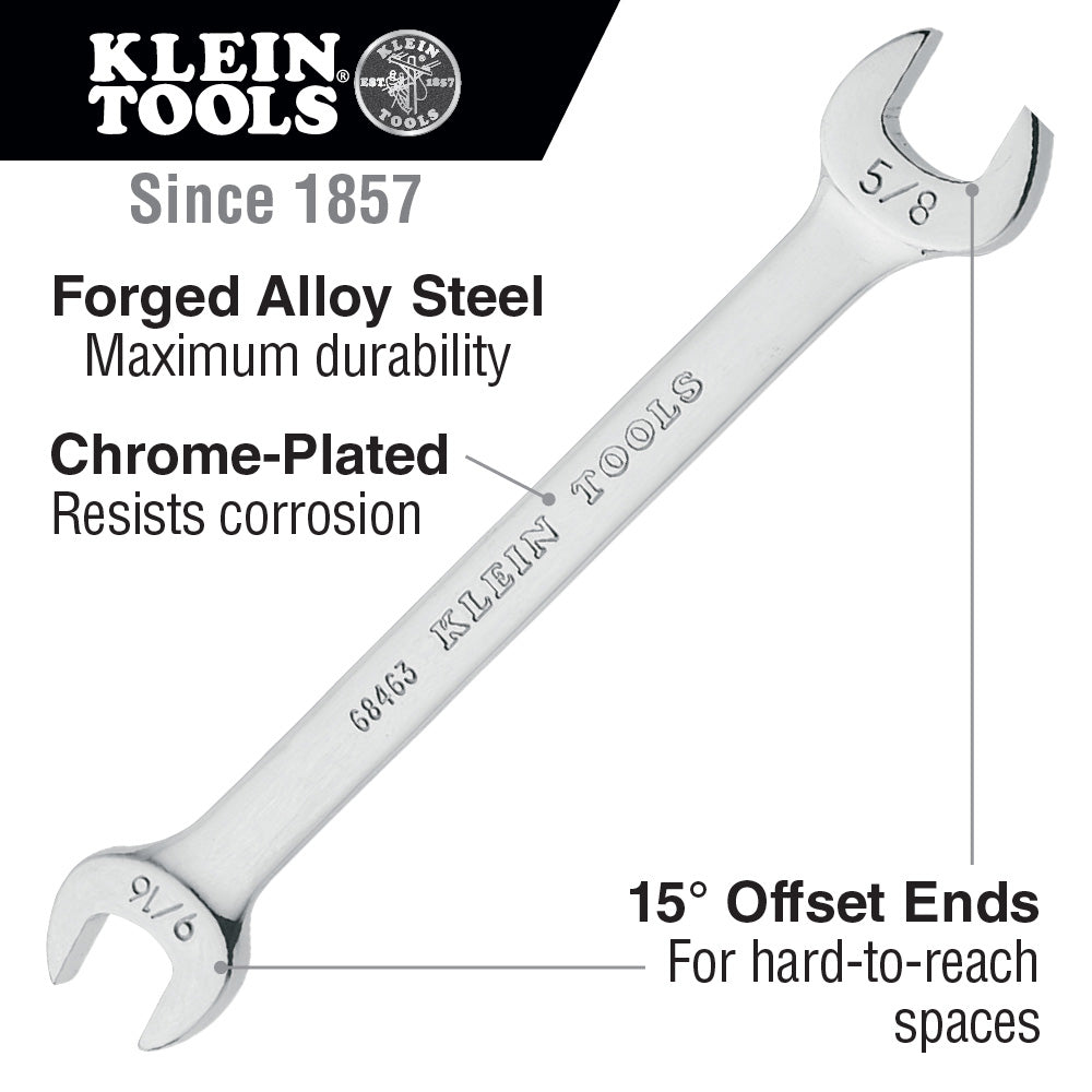 Open-End Wrench 3/8-Inch, 7/16-Inch Ends | 68461 - Cable Connection & Supply 