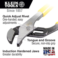 Pump Pliers, 10-Inch | D502-10 - Cable Connection & Supply 