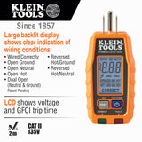 GFCI Receptacle Tester with LCD | RT250 - Cable Connection & Supply 