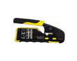 Ratcheting Ethernet Cable Crimper / Stripper / Cutter, for Pass-Thru™ | VDV226-110 - Cable Connection & Supply 