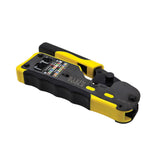 Ratcheting Ethernet Cable Crimper / Stripper / Cutter, for Pass-Thru™ | VDV226-110 - Cable Connection & Supply 