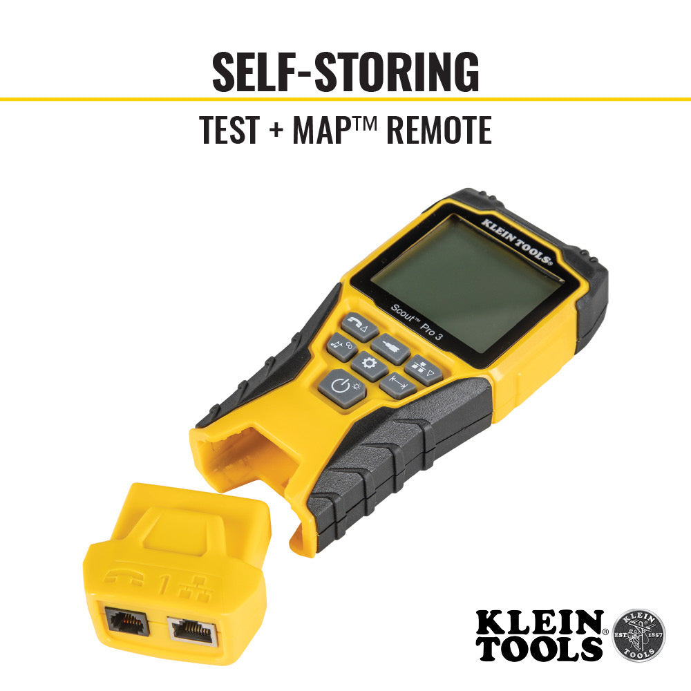 Ethernet Cable Tester Kit with Scout® Pro 3 Tester, Remotes and Adapter | VDV501-851 - Cable Connection & Supply 