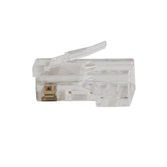 Pass-Thru™ Modular Data Plug, RJ45-CAT6, 50-Pack | VDV826-703 - Cable Connection & Supply 