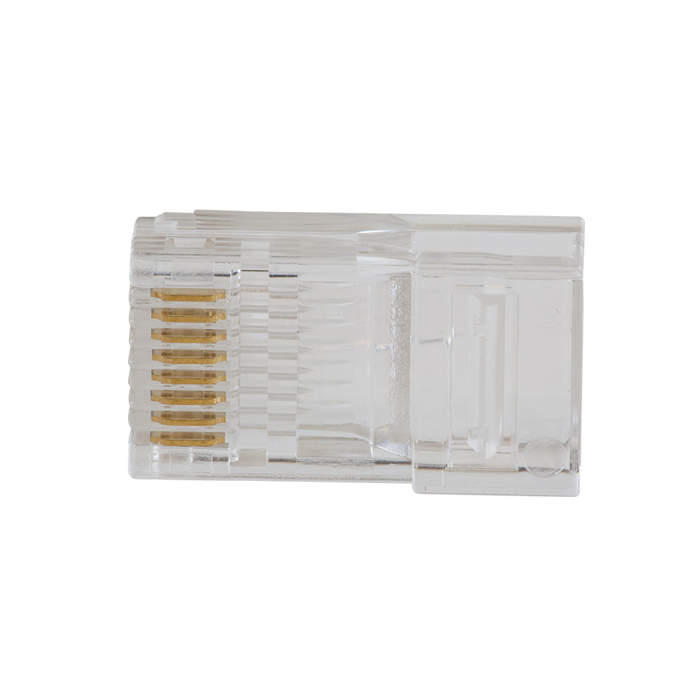 Pass-Thru™ Modular Data Plug, RJ45-CAT6, 50-Pack | VDV826-703 - Cable Connection & Supply 